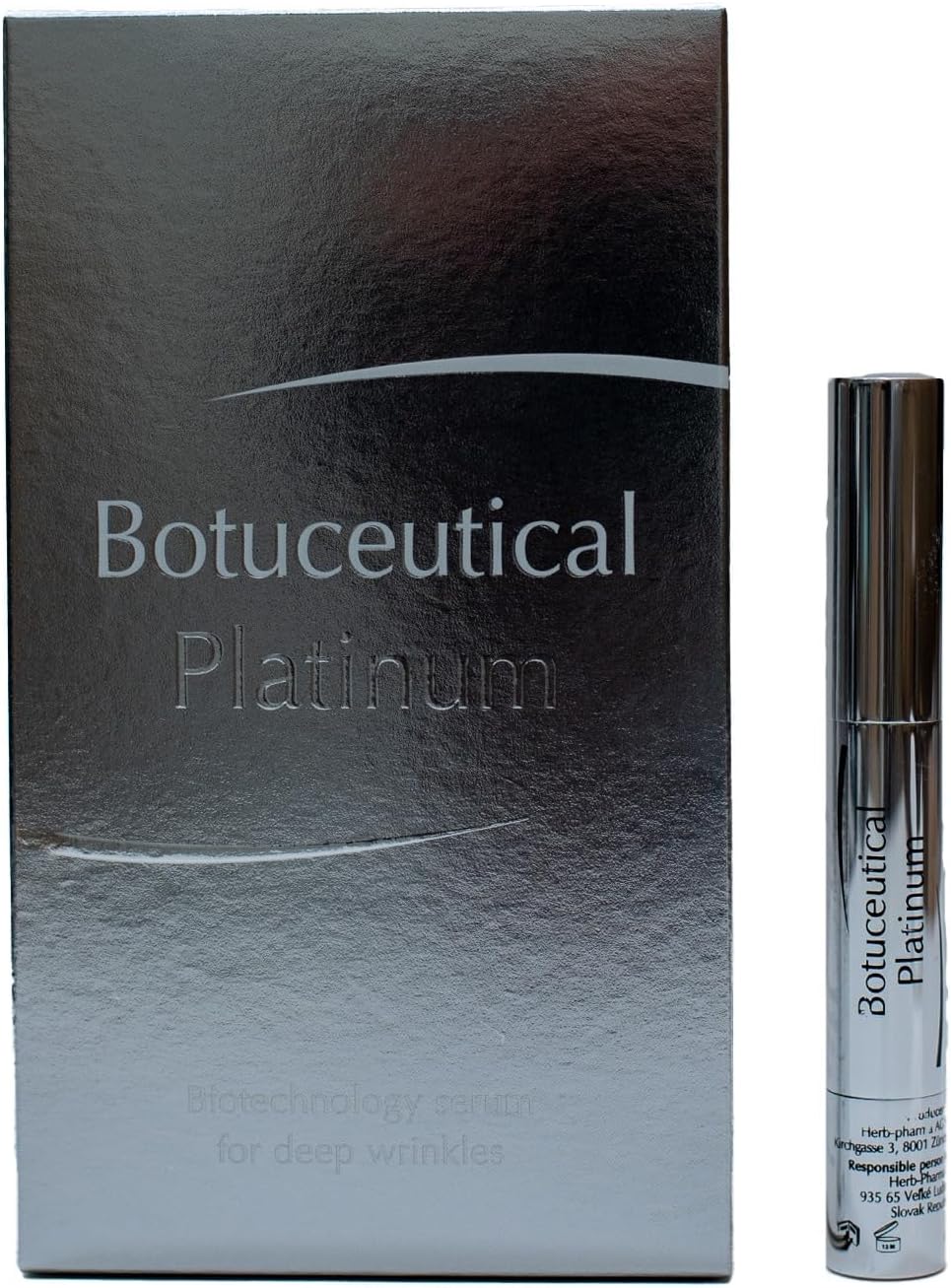 Fytofontana Botuceutical Platinum Serum for Deep Wrinkles – Advanced DMAE Lipoic Acid & Hyaluronic Acid Formula for Visible Wrinkle Reduction, Firming, Youthful Skin Safe for Sensitive Skin 0.16 Fl Oz