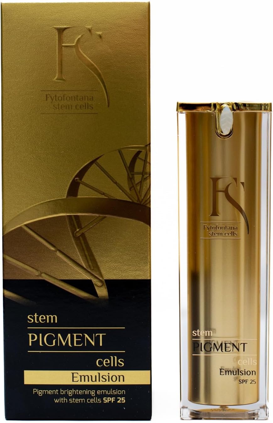 Stem Cells Pigment Emulsion – Anti-Aging, Intensive Protection, Cell Regeneration, Reduces Pigmentation, Brightens Skin, Restores Youthful Glow, Revitalizing Skincare Solution